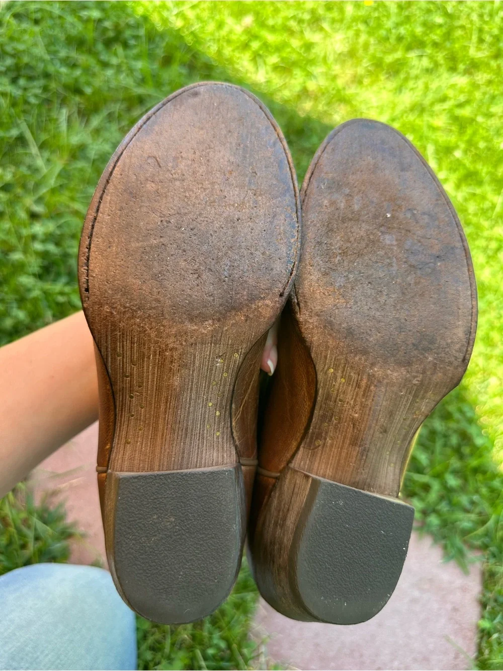 Ariat Western Cowboy Boots Desert Holly Brown Leather Women’s Size 7B 10014100 - Picture 3 of 10